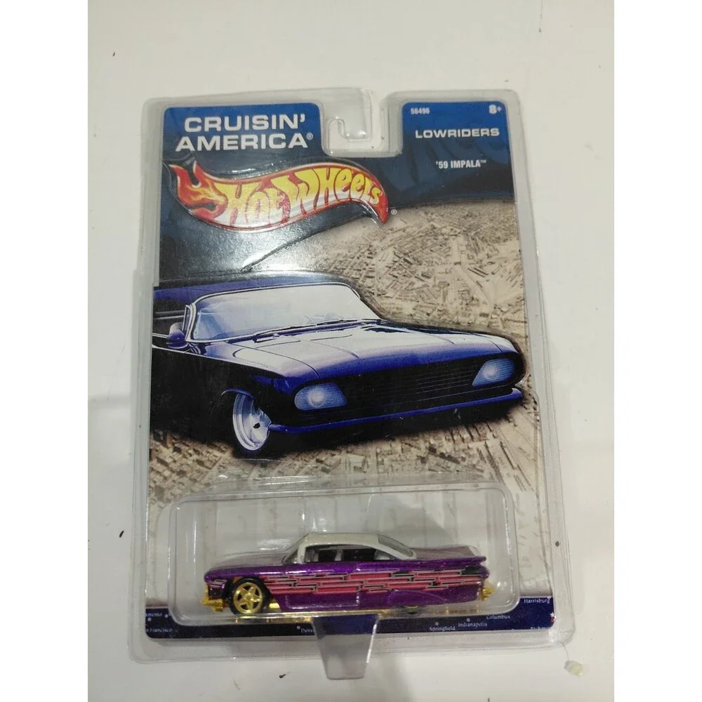 NIP Hot Wheels Cruisin' America 1:64 Die Cast Lowriders 1959 Chevrolet Impala